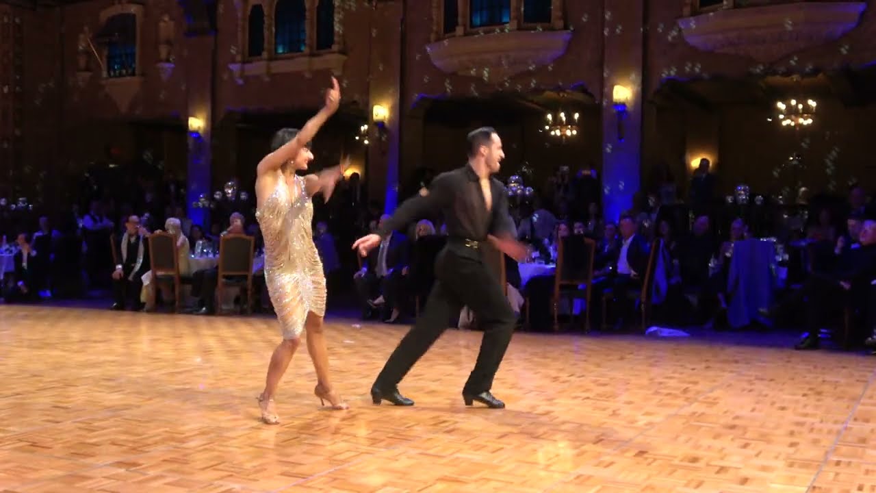 Massimo Arcolin & Laura Zmajkovicova (Italy) 2024 Outside Change Cup Professional Latin Champions