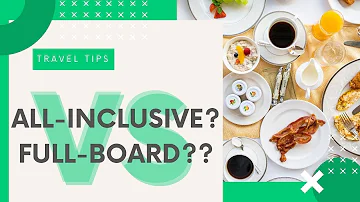 What is usually included in half board?