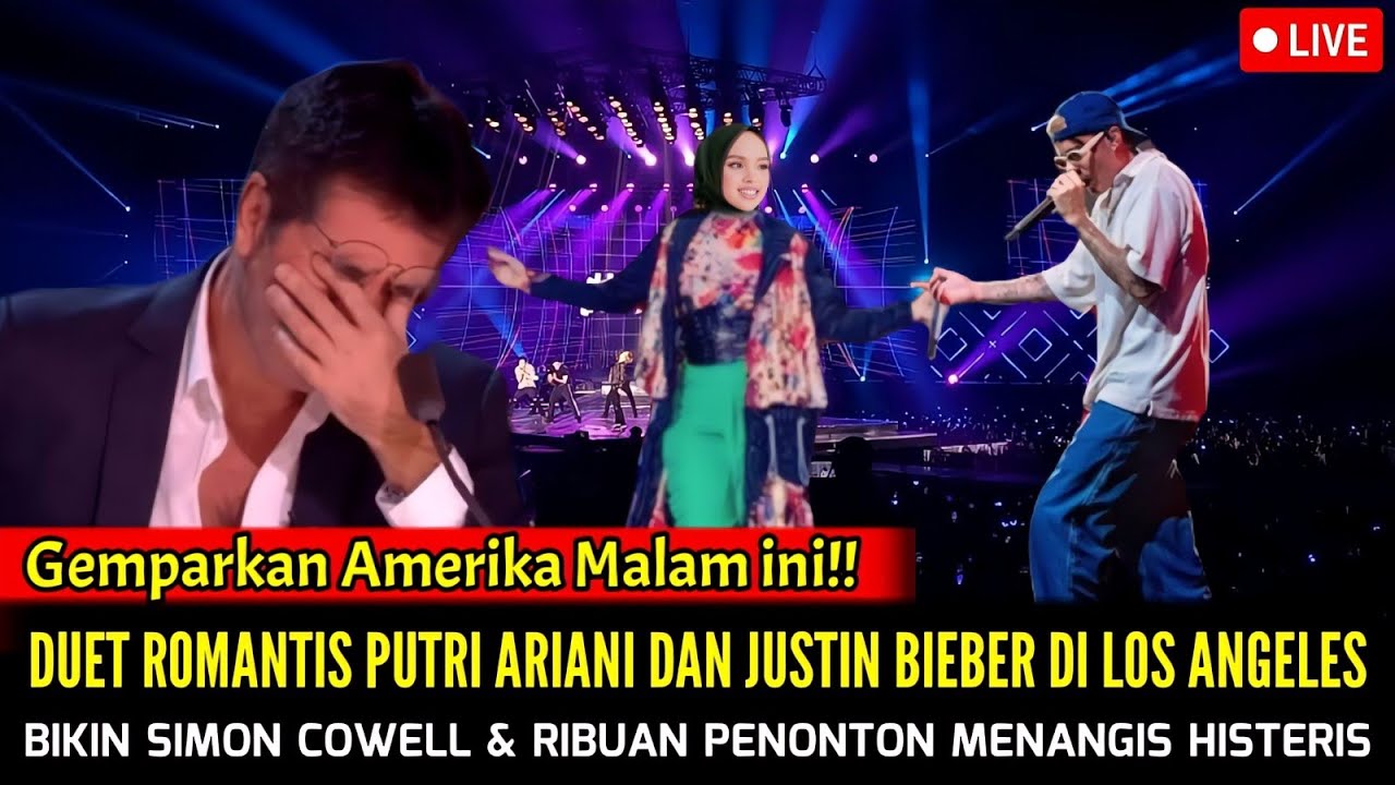 BANJIR JOB!! Duet Romantis Putri Ariani & Justin Bieber Bikin Simon