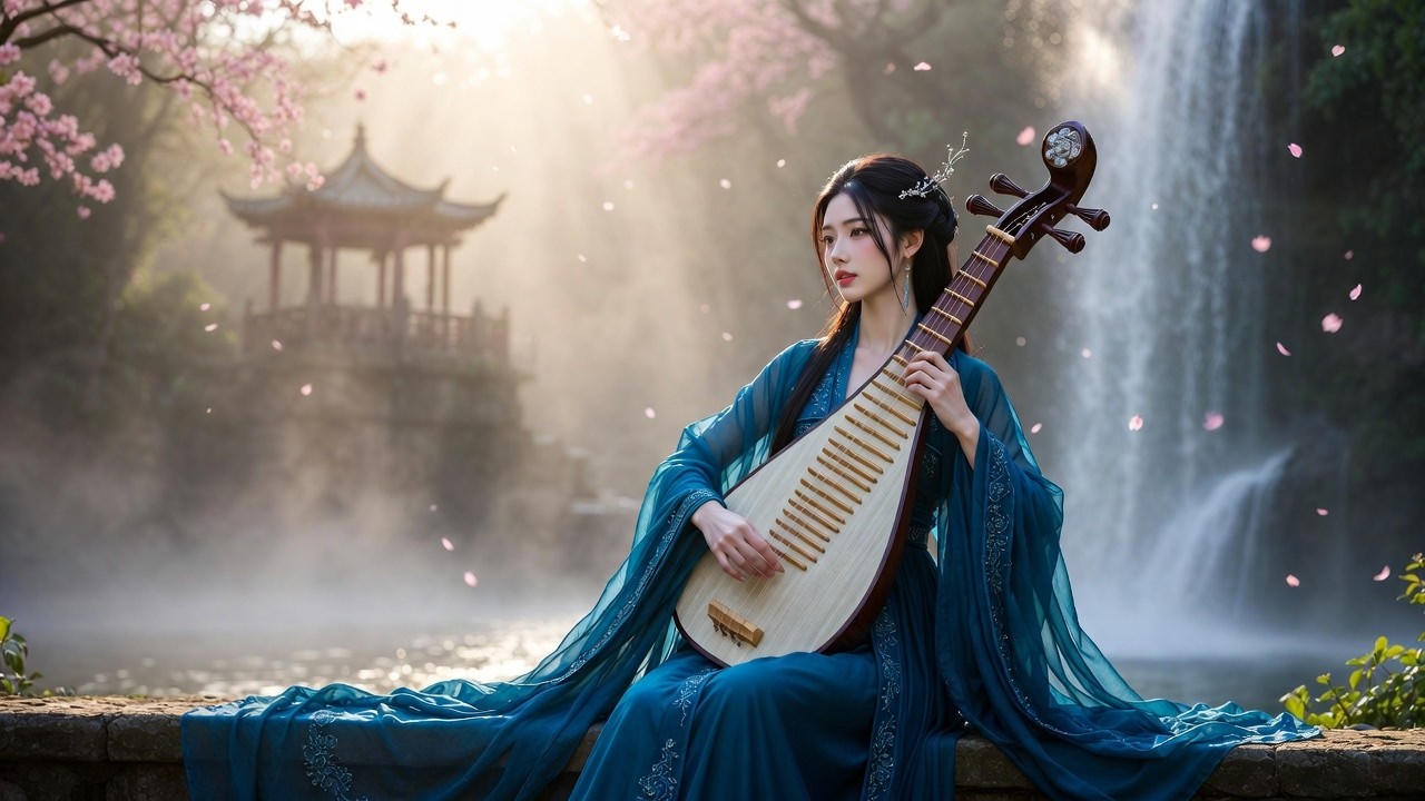 Chinese Zen Music: Bamboo Flute, Erhu & Guzheng🌙 | Relaxing Music ...