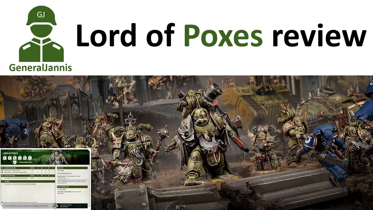 Lord of Poxes first review mathhammer - GeneralJannis - WH40k 10th edition