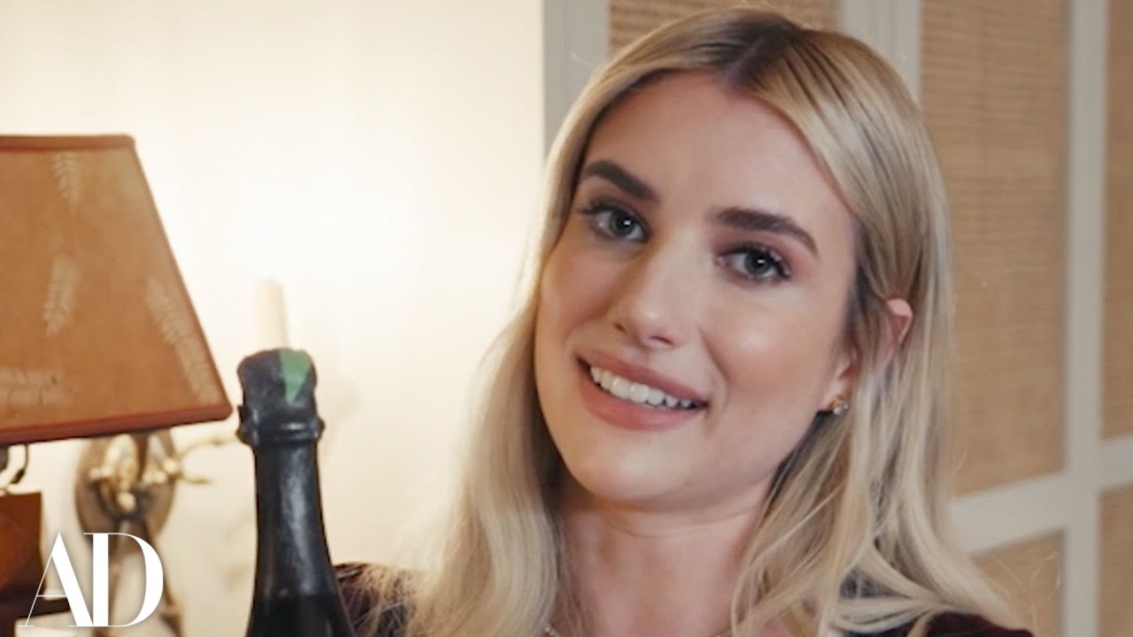 Emma Roberts's Unique Party Favor: Daniel Day-Lewis Champagne Bottle