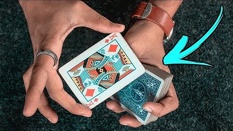 Expert Double Lift  // 2 Card Push Over // Card Tricks