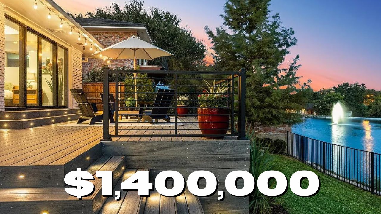 TOUR A $1.4M HOME WITH LAKEVIEWS | Texas Real Estate | Dallas, Tx | Dallas Realtor | Preston Hollow