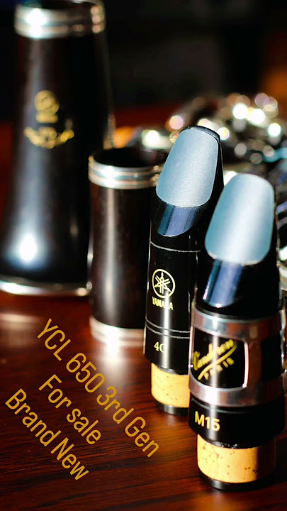 Clarinet Yamaha YCL 650 3rd generation, brand new, Grenadilla #clarinet #klarinet #ycl650 #woodwind