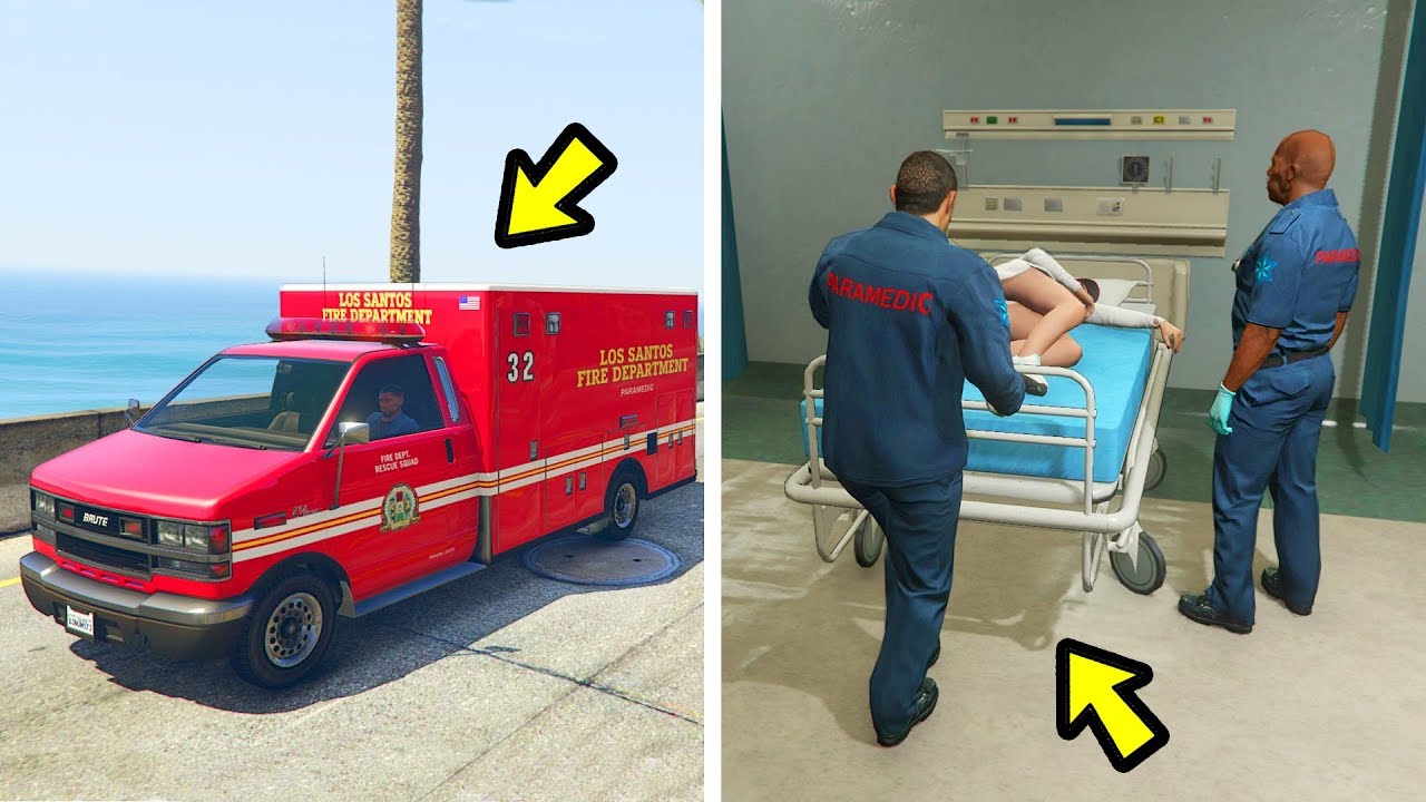 GTA 5- Was Passiert wenn du dem Krankenwagen Folgst? 