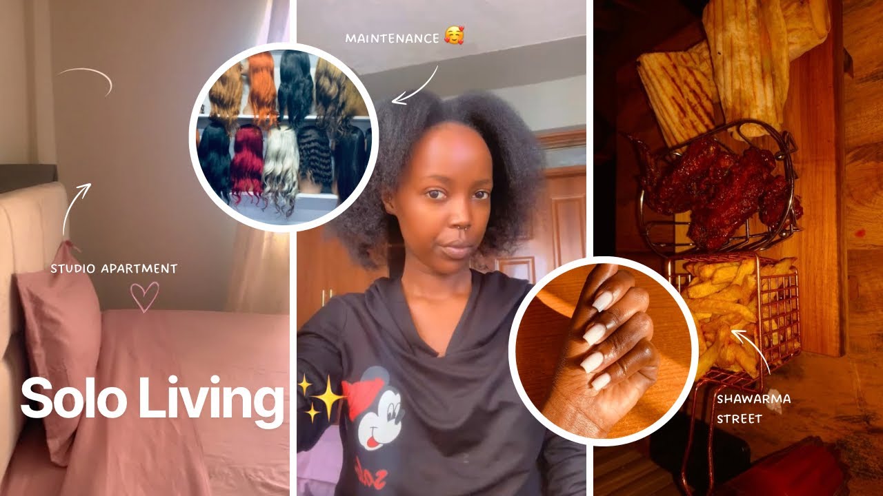 Solo Living in Nairobi 🇰🇪 | Studio Apartment Reset, Maintenance, Shawarma Street & MORE✨