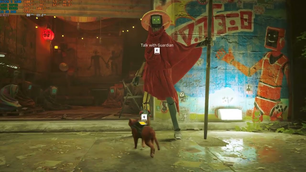 STRAY | GTX 1650 Super + Ryzen 5 1600 | Native 1080p HIGH Setting