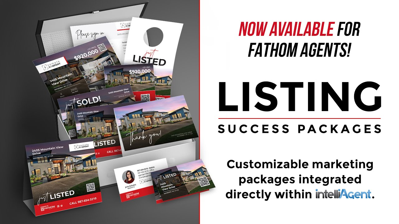 Fathom Realty's Listing Success Packages