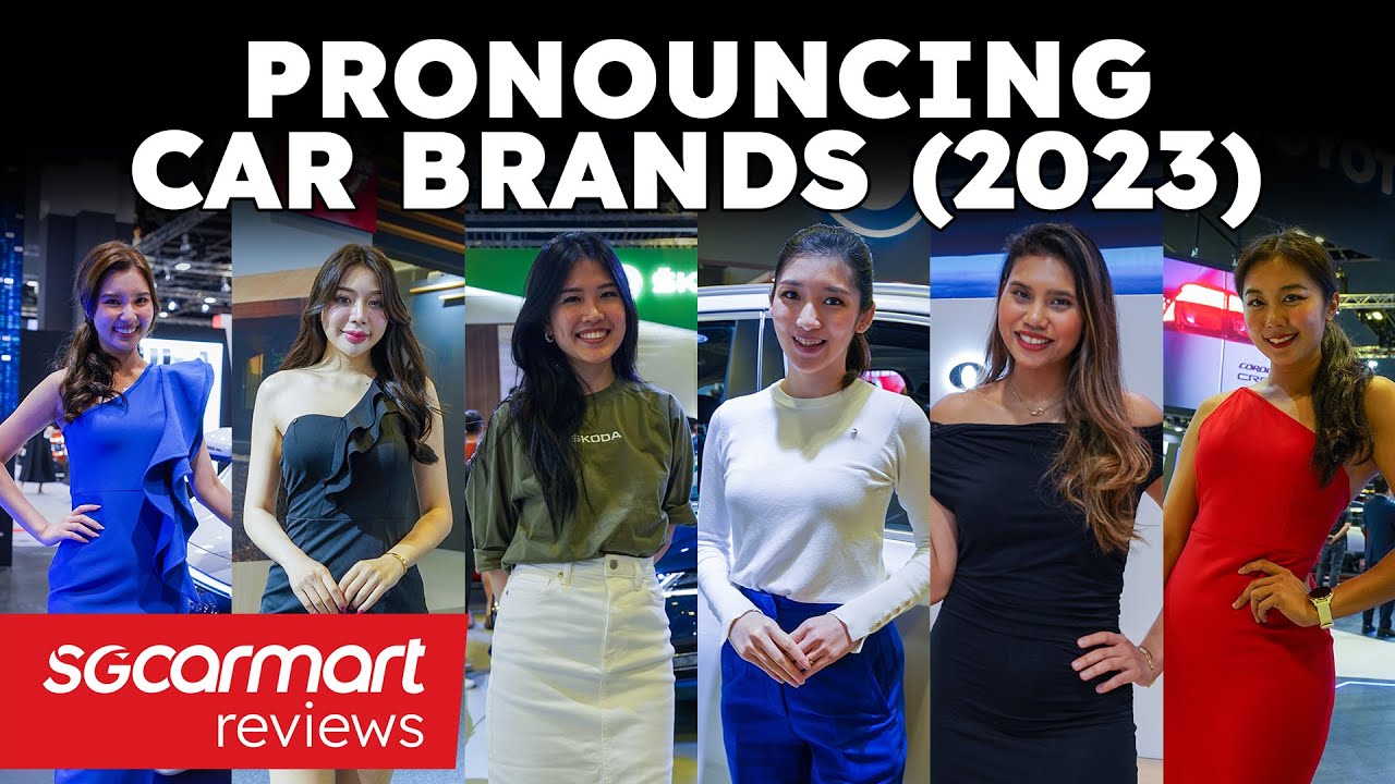 The Ladies Of The 2023 Singapore Motorshow Pronounce Car Brands | Sgcarmart Access