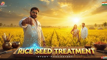 Rice Seed Treatment | धान बीज उपचार का सही तरीका | 100% अंकुरण और रोग नियंत्रण | Study Podcast247