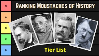 Celebrity Ranking Moustaches of History (Tier List) Wealth
