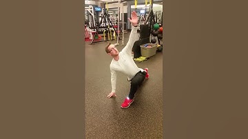 Deep Lunge with Internal Thoracic Rotation Stretch
