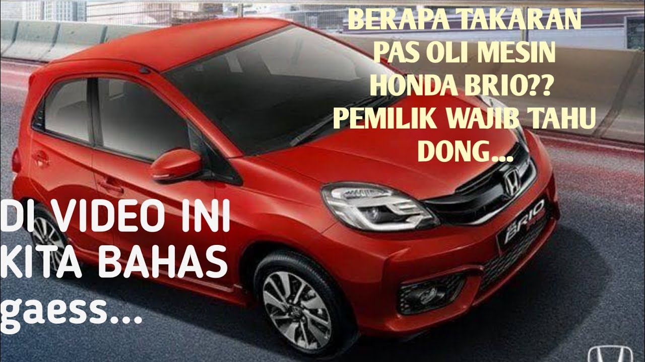 Oli Mesin Honda Brio