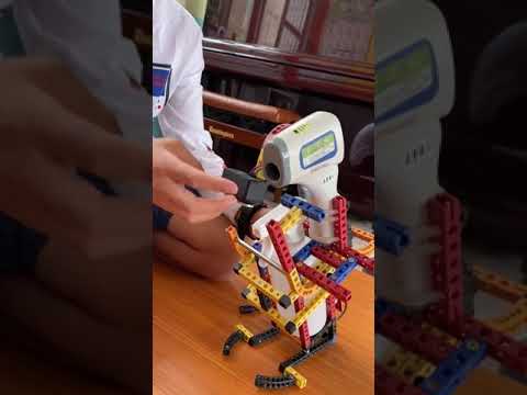 祥儀TIRT防疫機器人競賽-嘉寶國小不碰觸防疫機器人