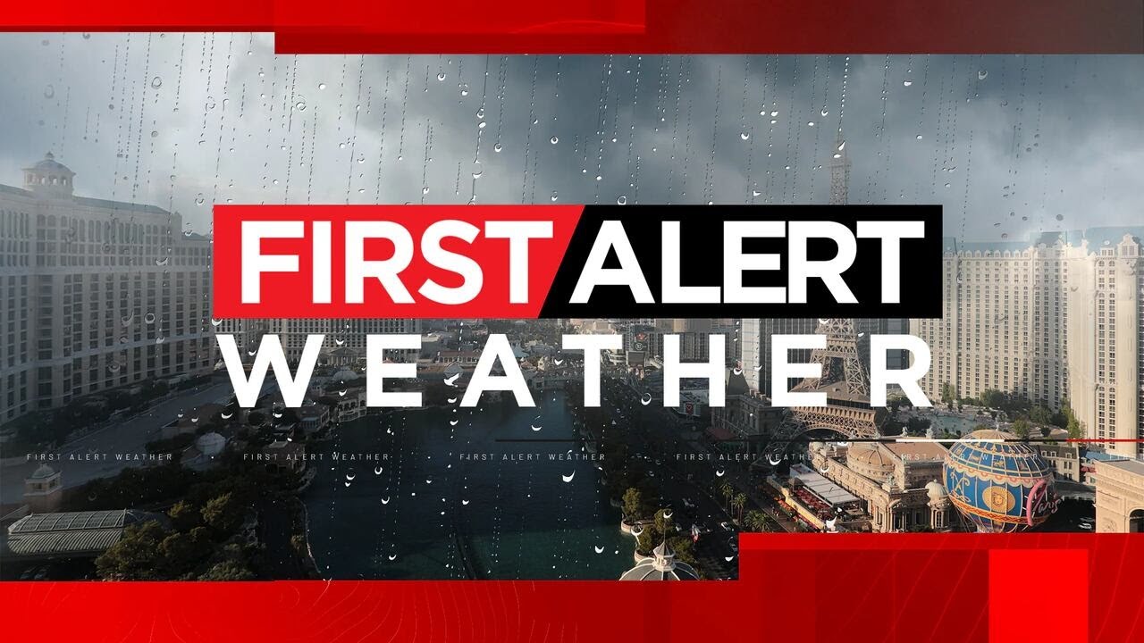 FIRST ALERT: Scattered showers through Wednesday in Las Vegas - YouTube