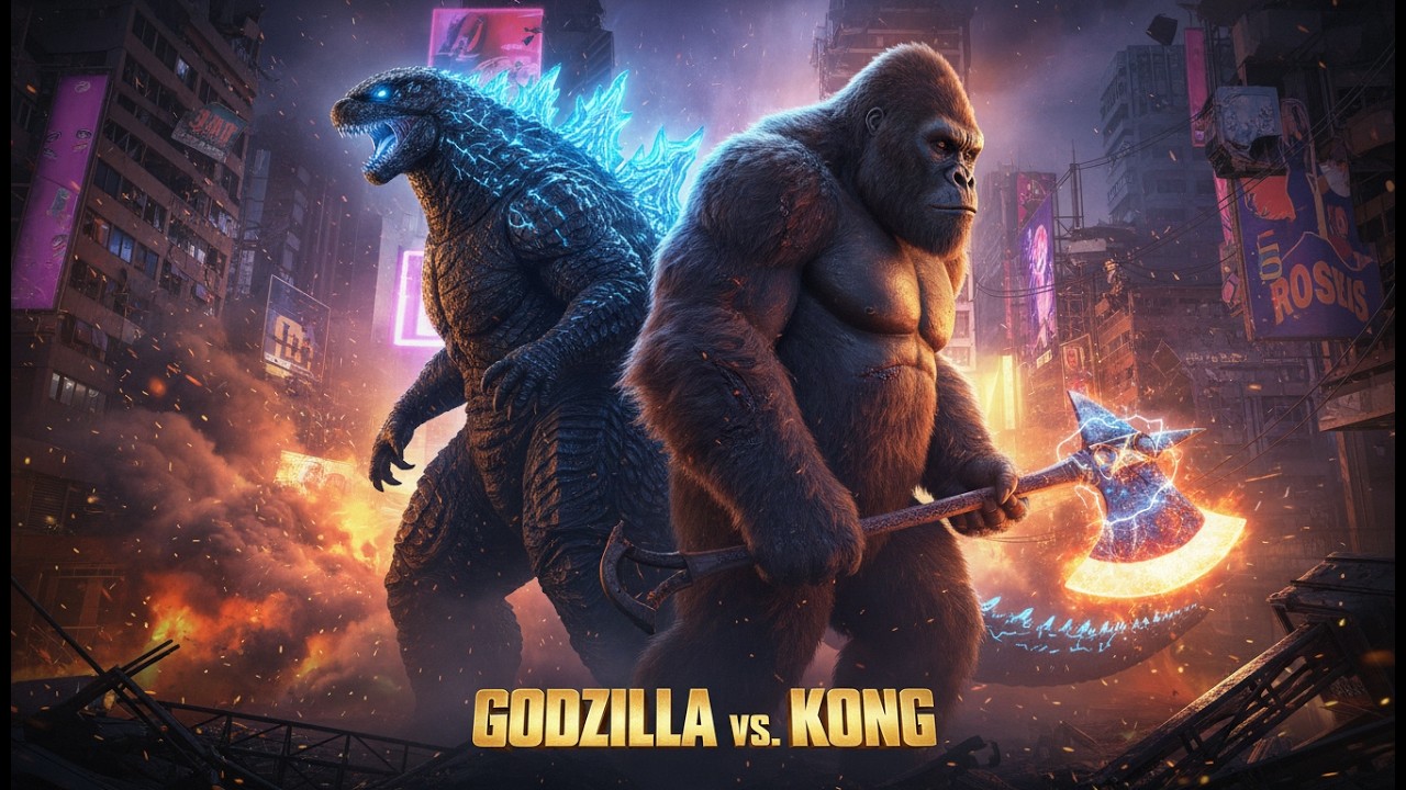 Full Fight: Godzilla vs. Kong: Forced Alliance Cinematic