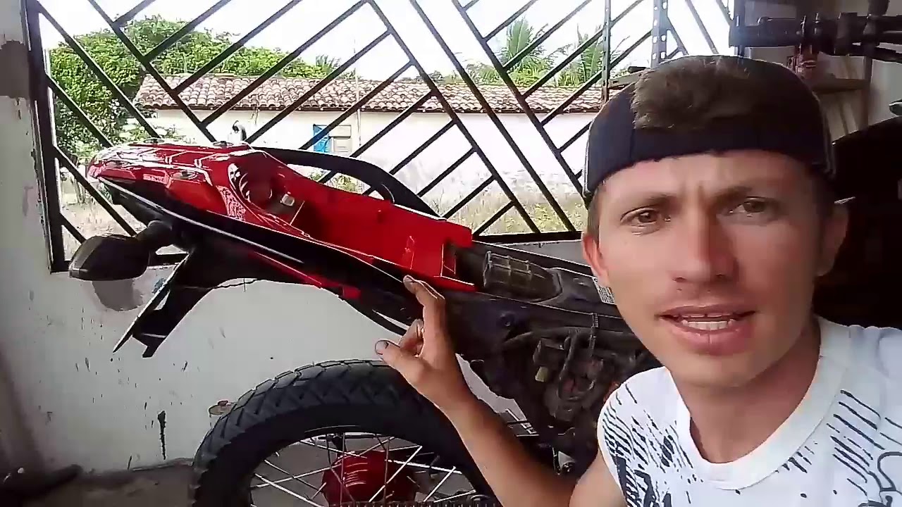 Bros 150 no estilo 160 , toda renovada e personalizada