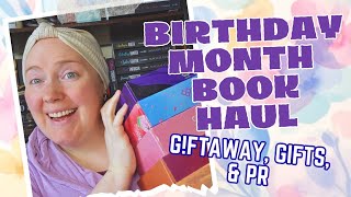 Birthday Month Book Haul + EPIC G!FTAWAY!