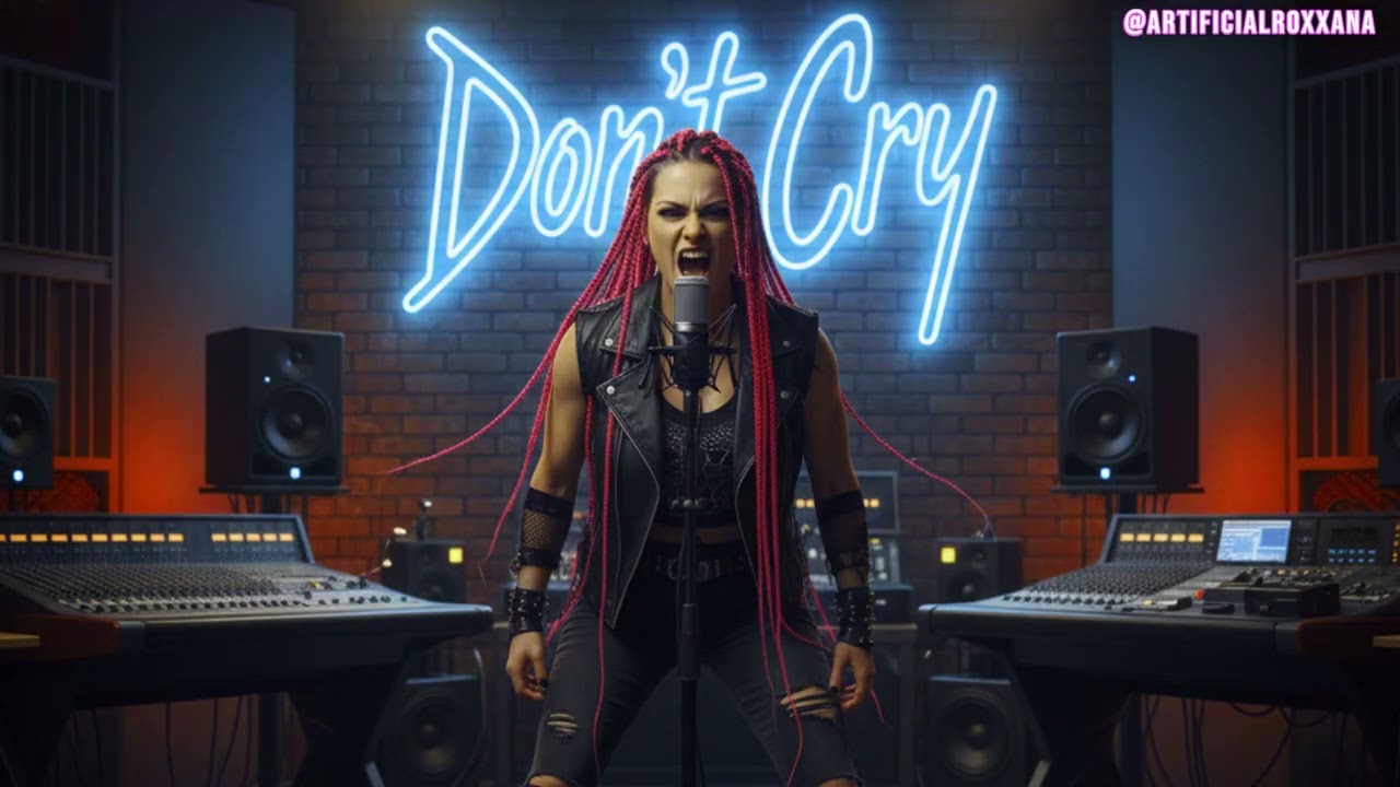 Artificial Roxxana - Don't Cry (Electronic Rock Cover) - Guns N' Roses