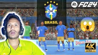 Brazil team With Great Players 😱. EA FC 24 Volta Mach Gameplay. ⚽