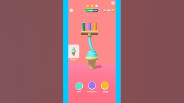 Making single flavoured icecream Android casual games  #icecream #casualgames #fun #satisfying