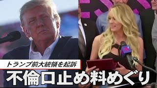 トランプ前大統領を起訴　ＮＹ州大陪審　不倫口止め料めぐり　米メディア報道