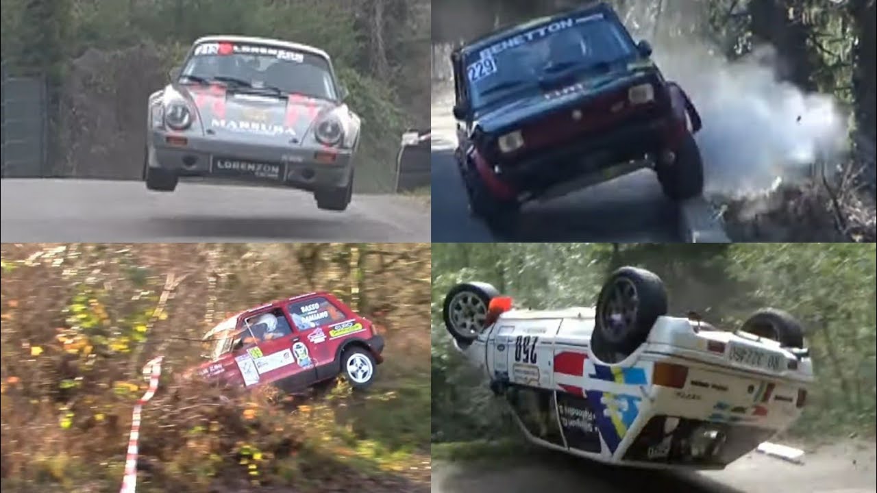 Best of Historic Rally - FAIL, BIG CRASH & SHOW! [Pure sound] - YouTube