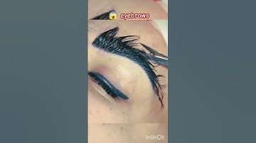 eyebrow cutting threading trim #viralvideo #shortvideo #eyebrowthreading #youtubeshorts #browcutting