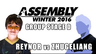 ITeSPA - Assembly Winter 2016 - Reynor [Z] vs [Z] ZhuGeLiang (G2)
