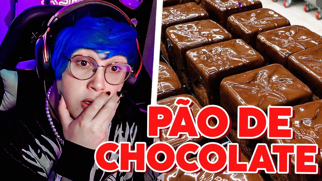 SCOTT REAGINDO A: PÃO BOMBA DE CHOCOLATE