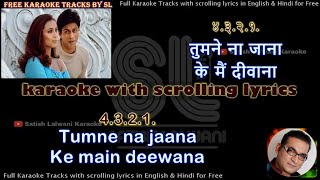 Suno na suno na sun lo na | clean karaoke with scrolling lyrics