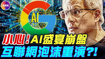 Google推出最強AI晶片，挑戰英偉達王座！ CEO警告：AI盛宴恐崩盤，如網路泡沫，納指暴跌80%，萬億財富灰飛煙滅！#真飛 #真觀點