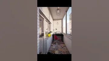 افكار ل استغلال مساحات البلكونات 