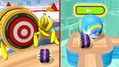 GOING BALLS Banana Frenzy➕Portal Run New Update Mobile Gameplay iOS,Android Walkthrough