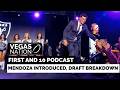 FIRST AND 10 Podcast: Mendoza Introduced, Draft Breakdown