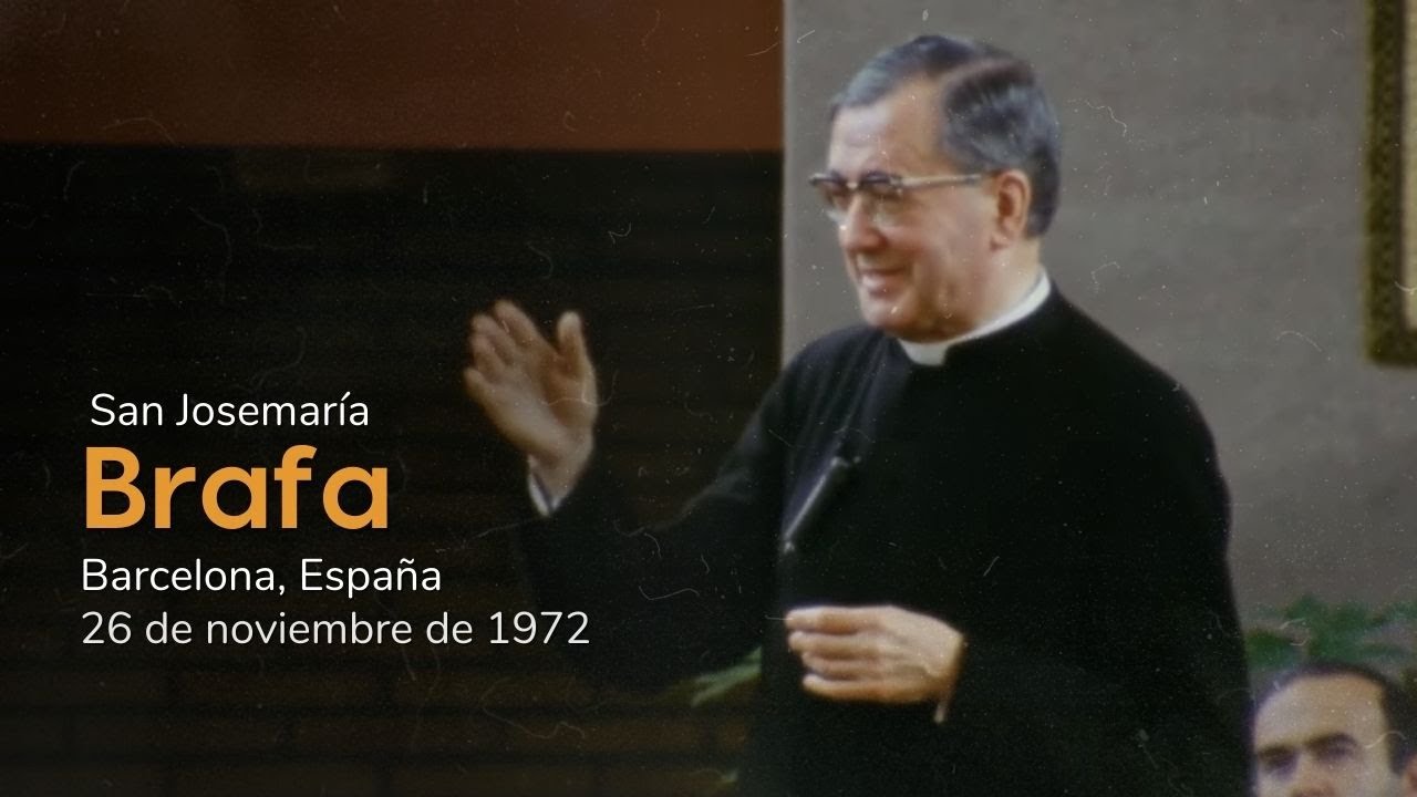 Un encuentro con san Josemaría en Barcelona, 1972
