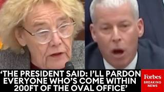 'I'm Wondering...': Lofgren Asks Wright Point Blank Whether Trump Offered Him A Pardon