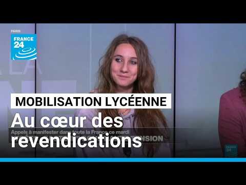 Bâtiments délabrés, horaires, Parcoursup... Une lycéenne et un professeur au micro de France 24