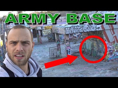 SKATING ABANDONED WW2 MILITARY BASE! - SKATING ABANDONED WW2 MILITARY BASE!