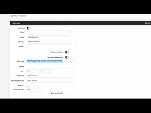 SMSEdge SMS Marketing platform - 1 minute demo