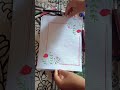 flower design for school project/ border design #youtubeshorts #borderart