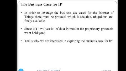 Business Case For IP