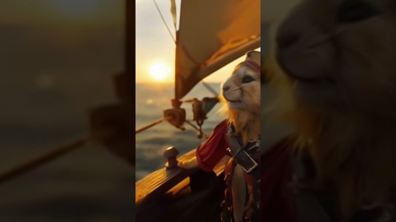 "Epic Rat Pirate Adventure! 🏴‍☠️ Tiny Captain Sails the Seas 🚤🐀 | Funny Animal Video"