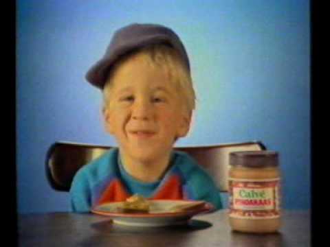 Calv� pindakaas reclame 1983 petje pitamientje