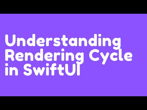 Understanding View Rendering Cycle in SwiftUI