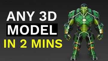 Create any 3D Models with AI, 2025