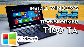Install Windows di Asus Transformer T100Ta