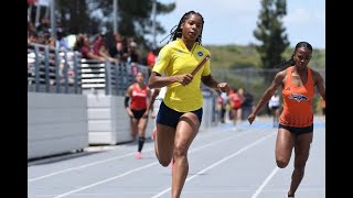 CIF Southern Section Division 1 PRELIMS • Girls 4x100m Relay • Adonijah Currie
