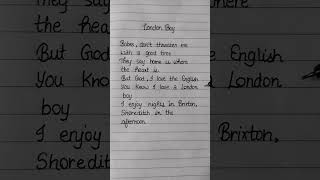 London Boy ~ Taylor Swift #taylorswift #londonboy #lyrics #swiftie4ever #swifties